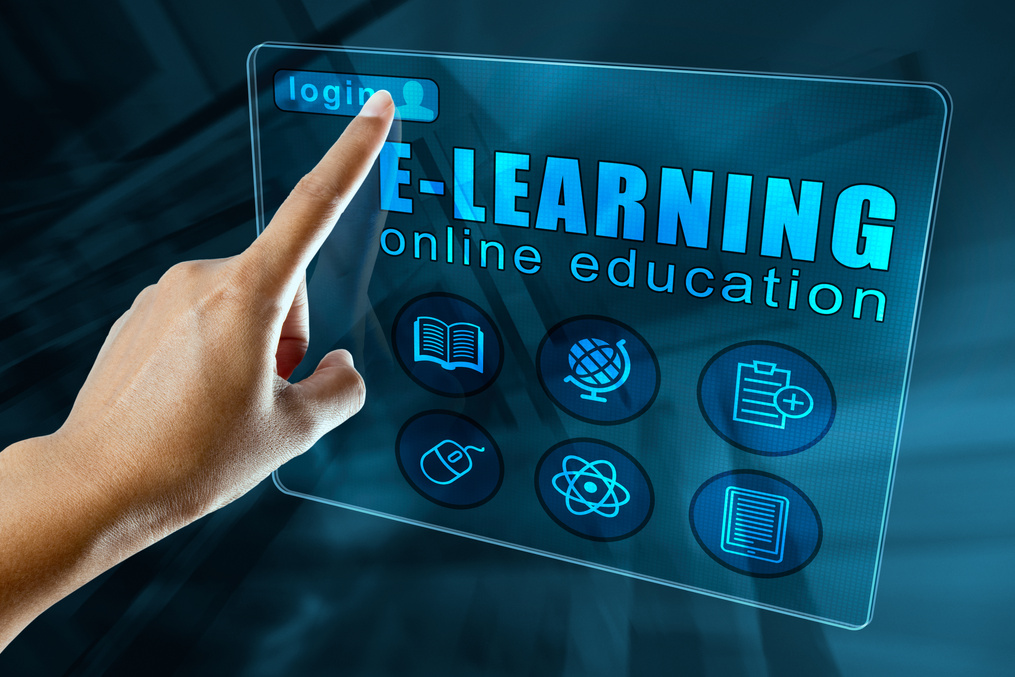 e-learning concept